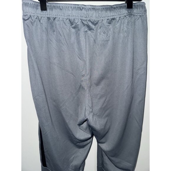 Nike Pants Women’s Size Large Black Side Stripes Grey Polyester - Picture 5 of 15